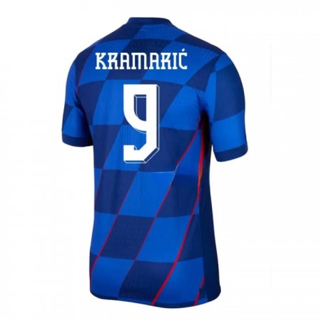 Camiseta Croacia Kramaric 9 Segunda Euro 2024